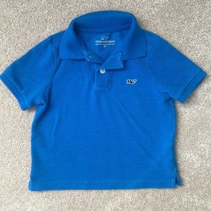 Vineyard Vines Boys Blue Polo 2T